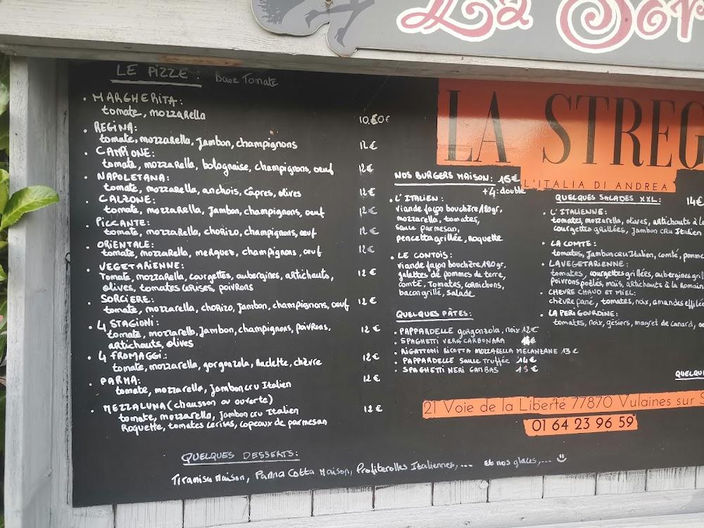 La Sorcière - Menu Image 1