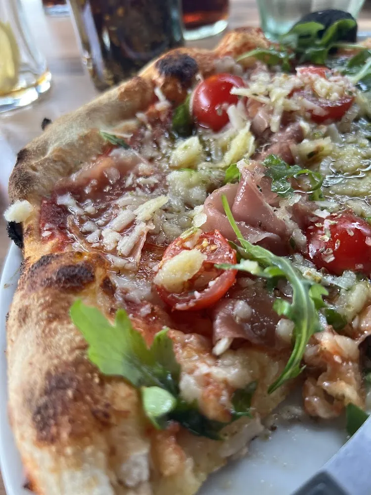 Pizza Mezzaluna Ouverte